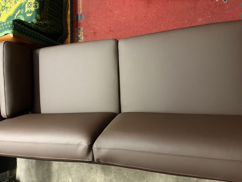 sofá novo IKEA cor chocolate