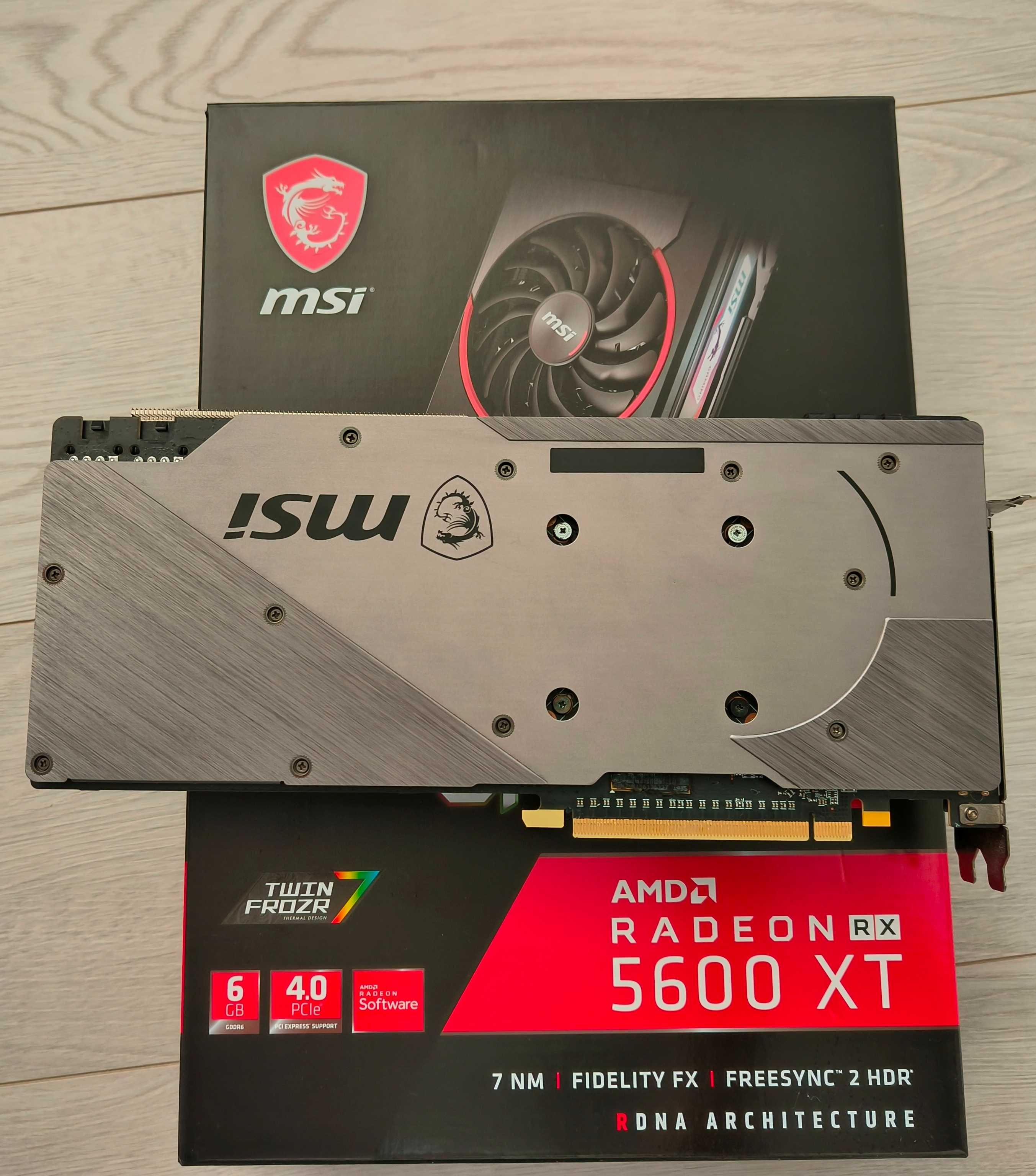 MSI PCI-Ex Radeon RX 5600 XT Gaming X 6GB GDDR6 (192bit)