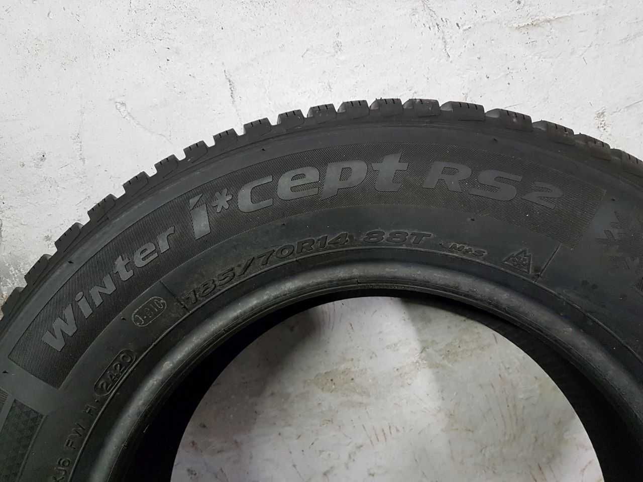 Nowa Opona zimowa pojedynka 185/70R14 8,7mm Hankook Winter I'cept RS2