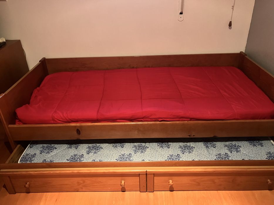 Cama criança com gaveta
