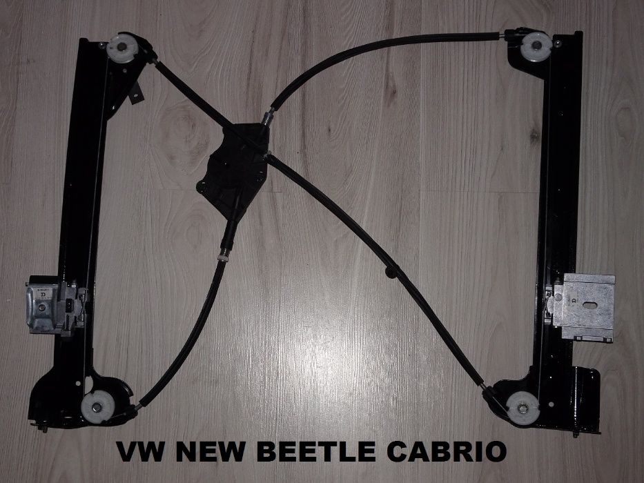 VW New Beetle Cabrio Podnośnik Mechanizm Szyby Przód Lewy Oryginał [v]