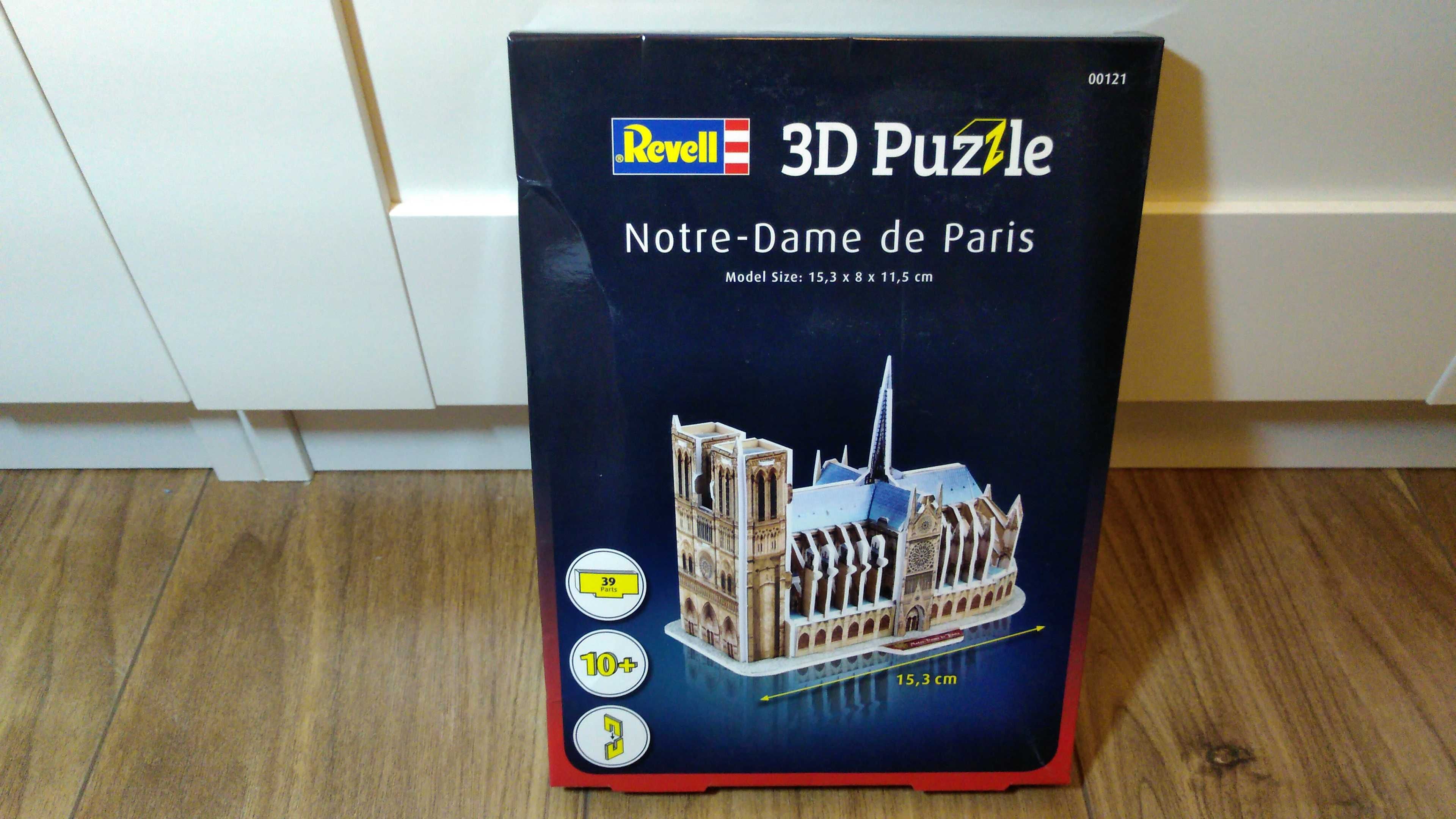 Puzzle 3D Revell Katedra Notre Dame 39 elem.