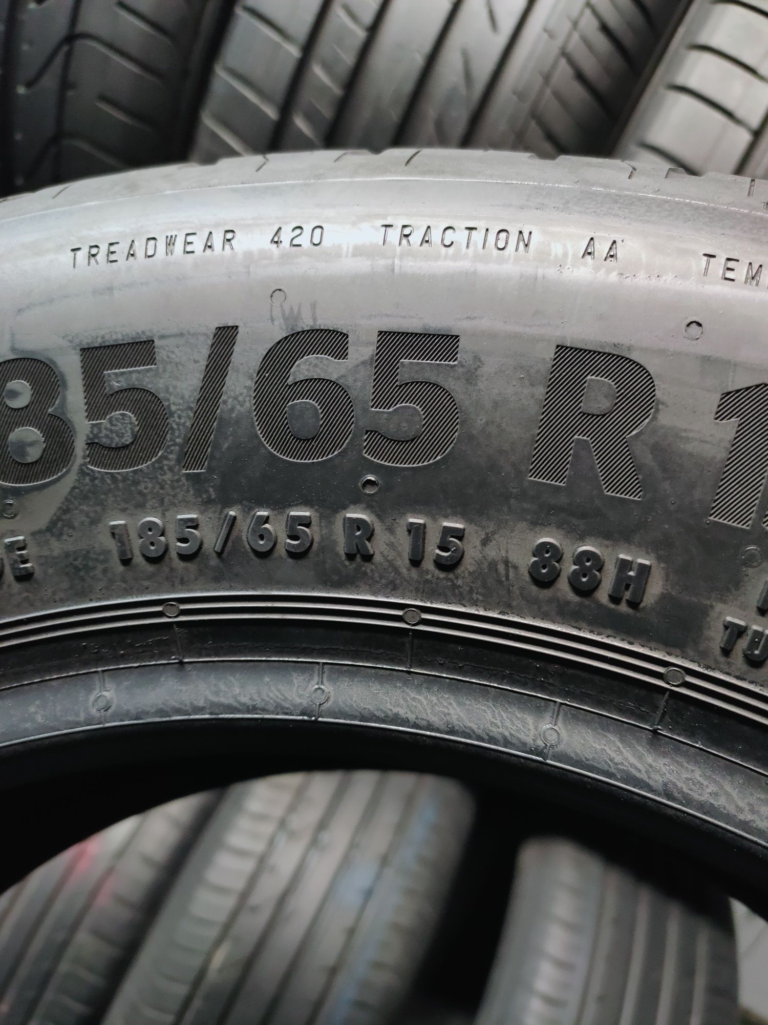 185/65R15 Continental EcoContact 6 2019r  5,5mm