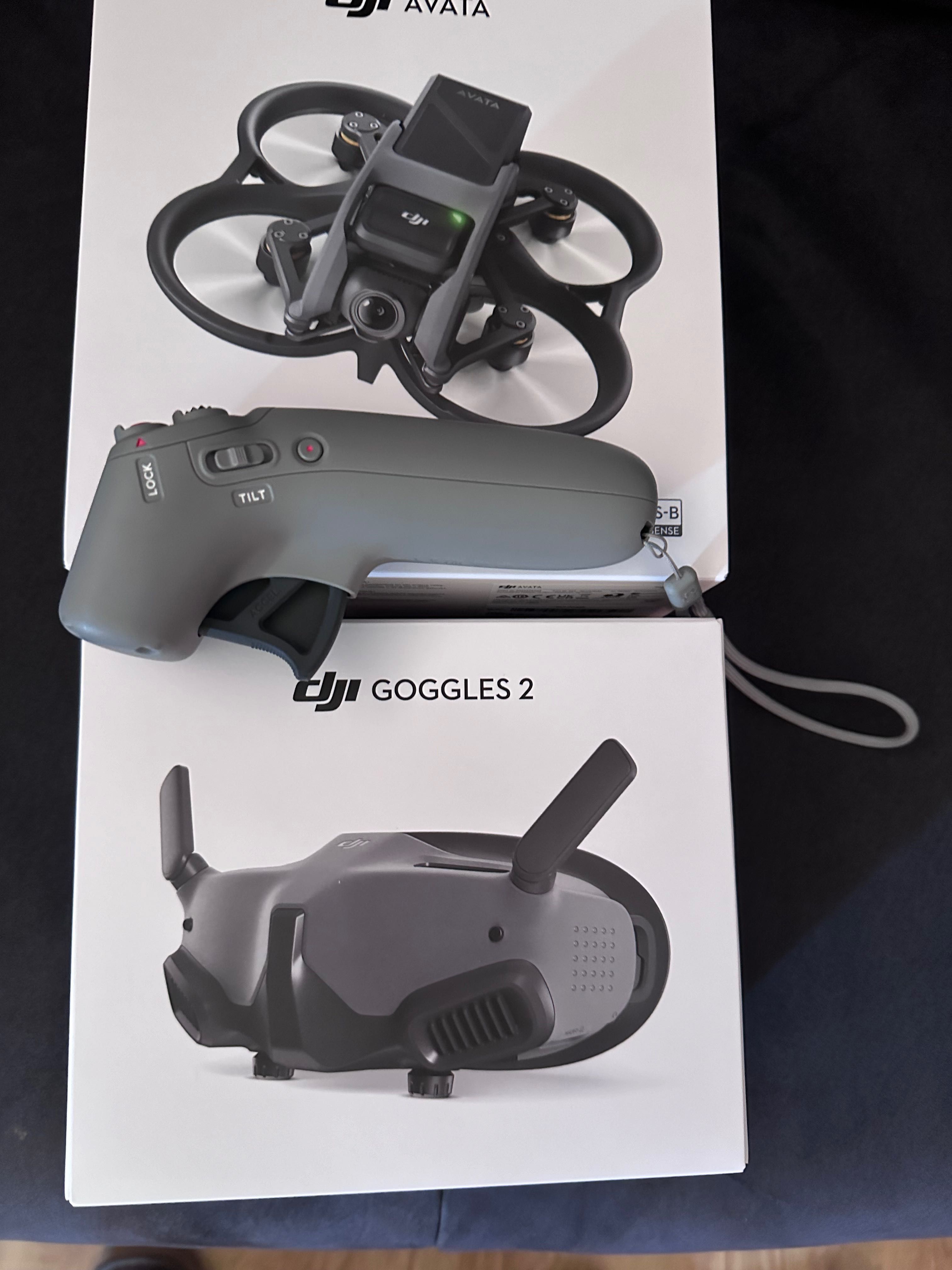 Drone DJI Avata goggles