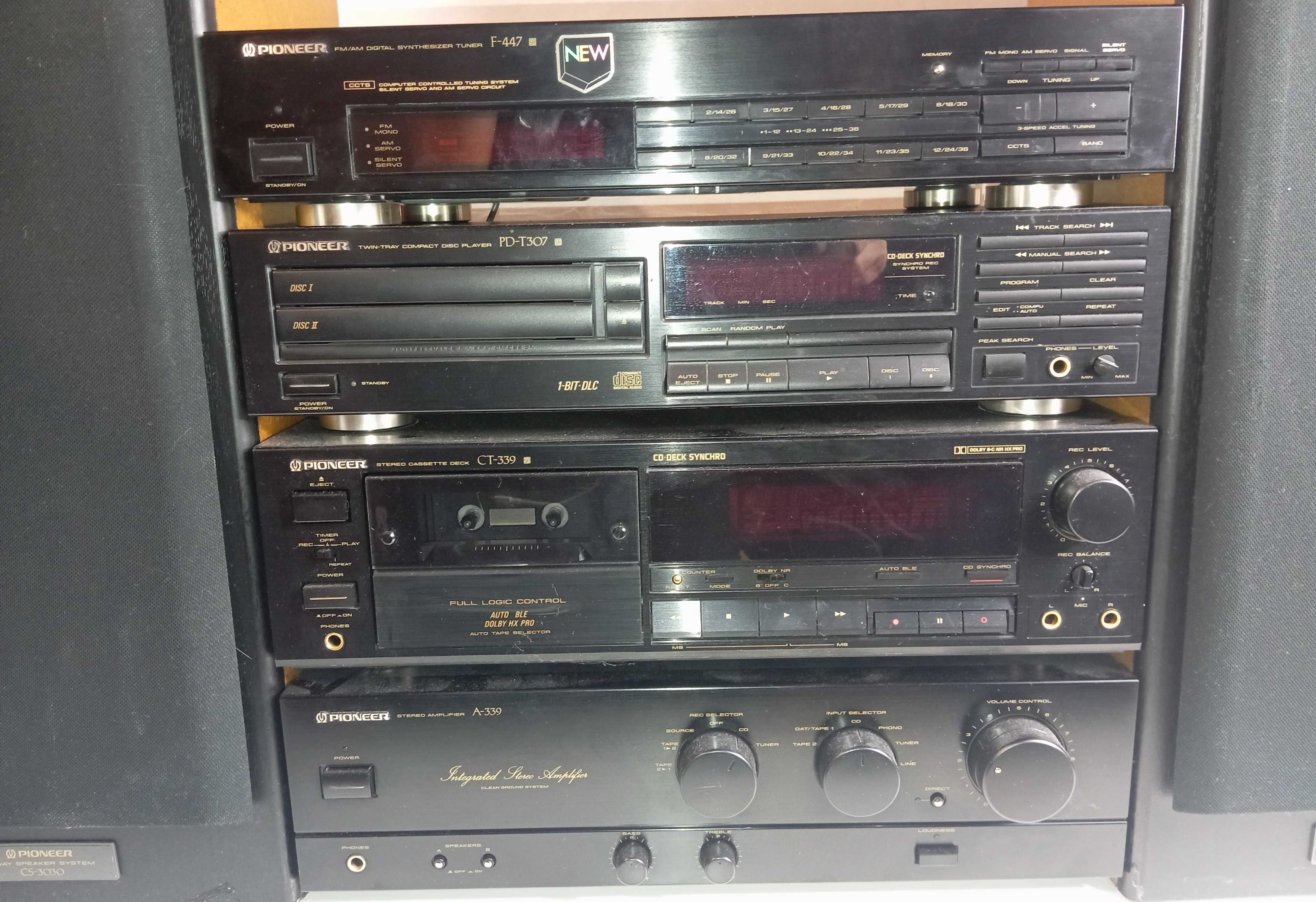Pioneer A-339,CT-339,CS-3030,F-447,PD-T307