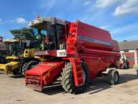 Massey Ferguson 38 Hydrostat, Heder 5m (Claas dominator, New Holland)