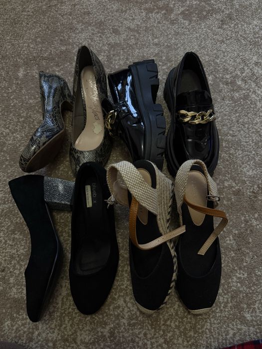 Взуття , розмір 37(туфлі, лофери, туфлі на невесткому кабл