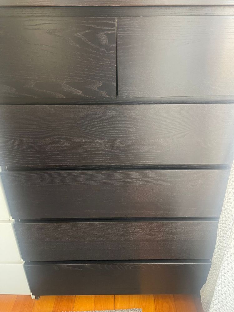 Comoda MALM 6 gavetas