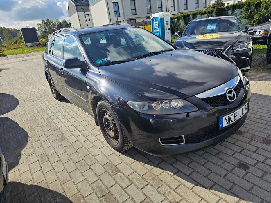 Mazda 6/hak/2007r/2.3benz gaz/opłaty aktualne/188KM/atest2027/automat