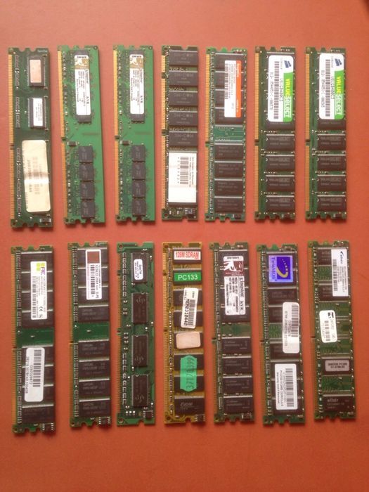 Memória RAM (vários modelos)