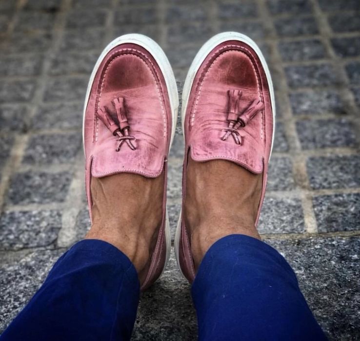 Слипоны, кожа, лимитированная партия