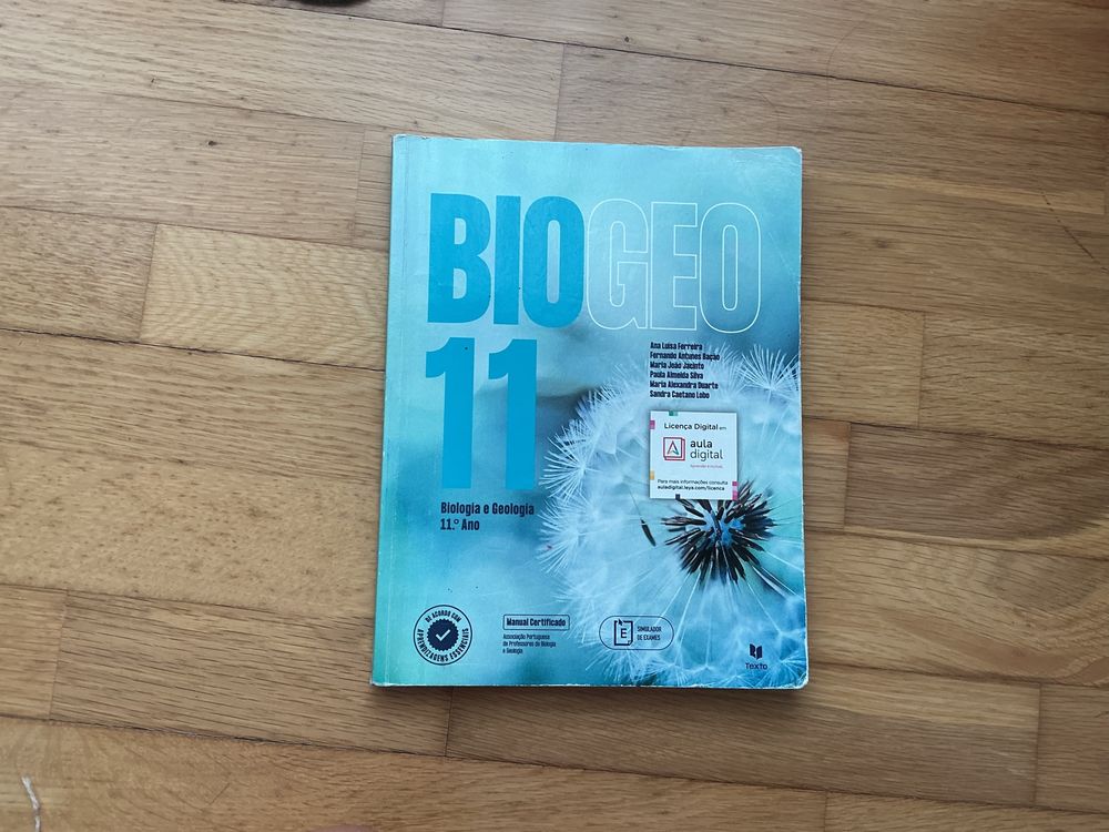 BIOGEO 11°ano editora Texto
