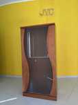 Armário vitrine + cómoda pequena