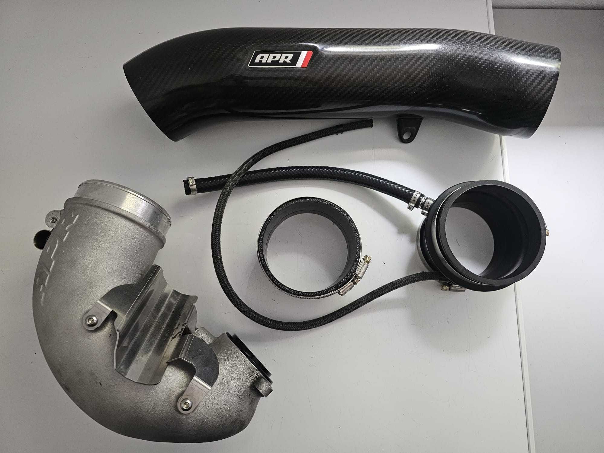 APR Carbon Fiber Turbo Inlet Kit 4' Audi