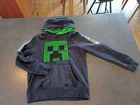 bluza Minecraft dla chłopca rozmiar 134 140 czarn