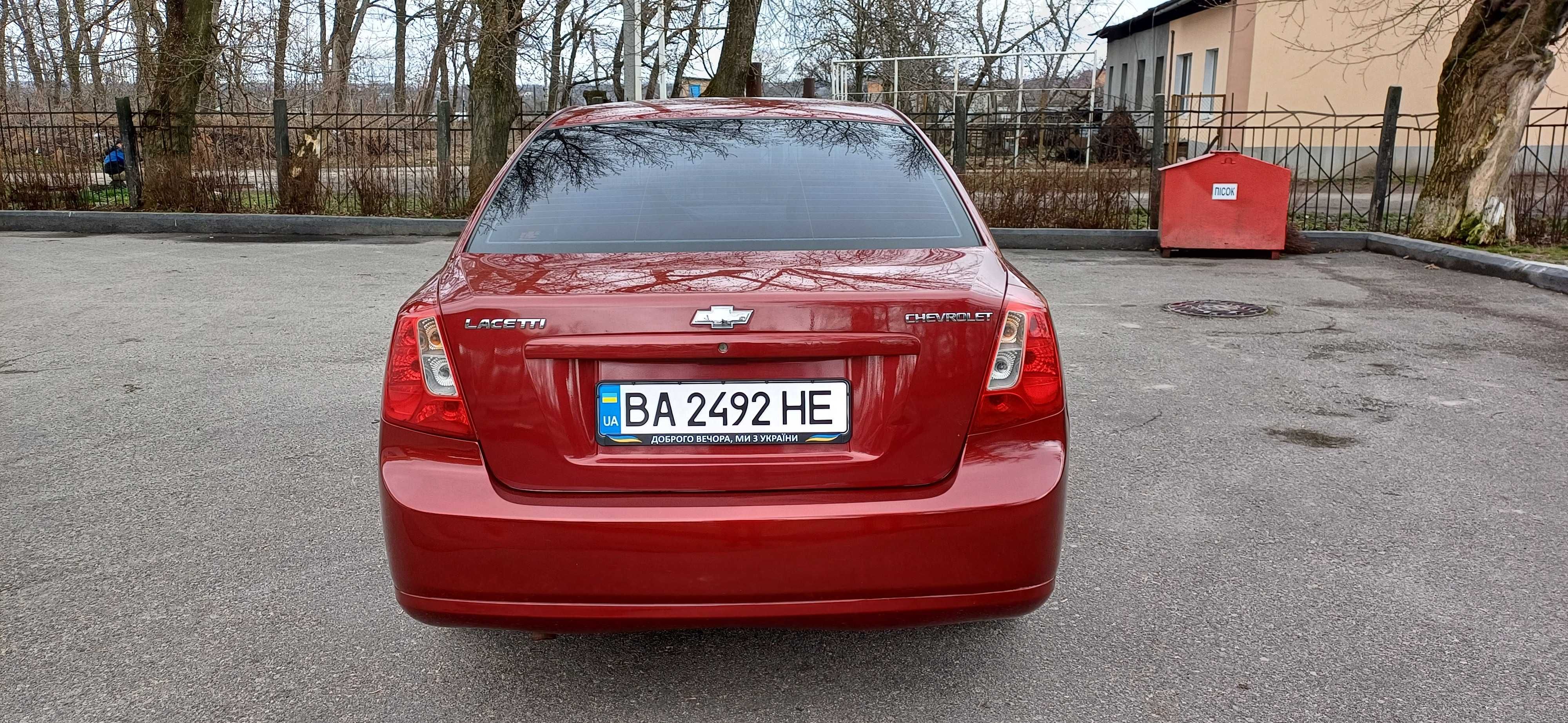 Chevrolet Lacetti 1.6 Газ-Бензин в заводській фарбі