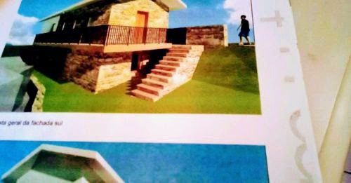 Casa em ruínas Gêmeos Guimarães tem 10 mil euros em pedra