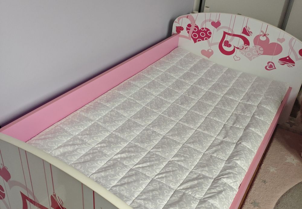 Łóżko dziecięce z szufladą 80x160