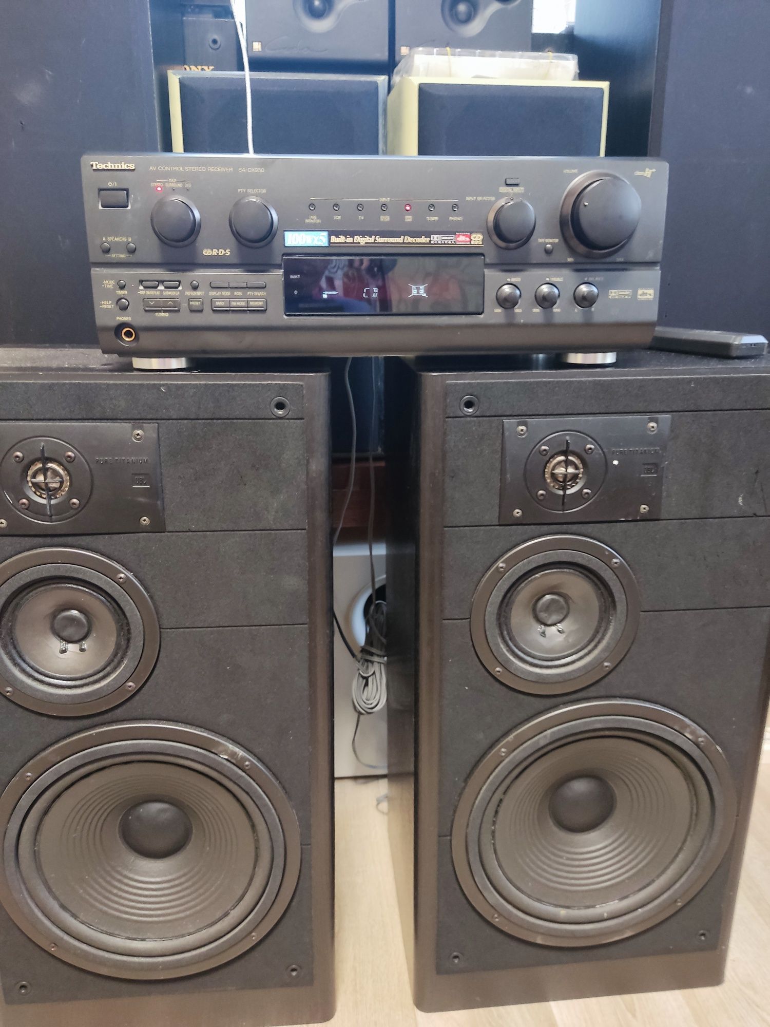 Ресивер Technics SA-DX930. 100W*5!!!
