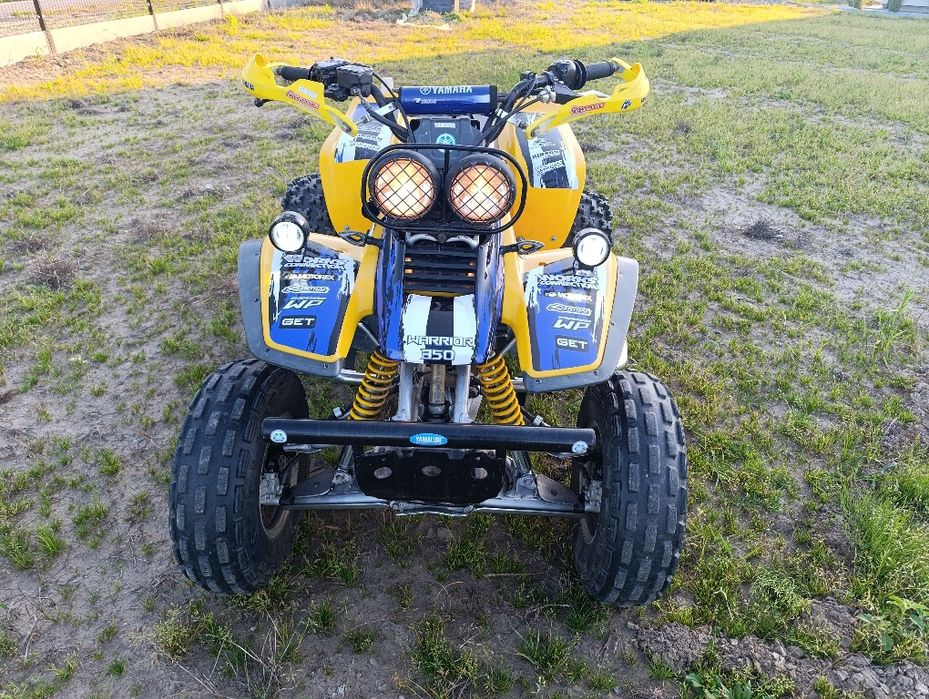 Yamaha warrior 350 zarejestrowana, opłacona