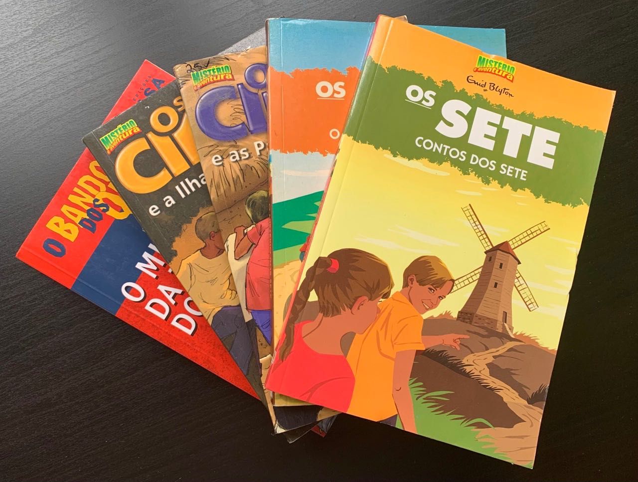 5 LIVROS: Os Cinco, Os Sete, O Bando dos Quatro