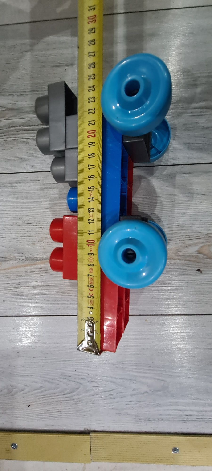 Plastikowe klocki "mega block"