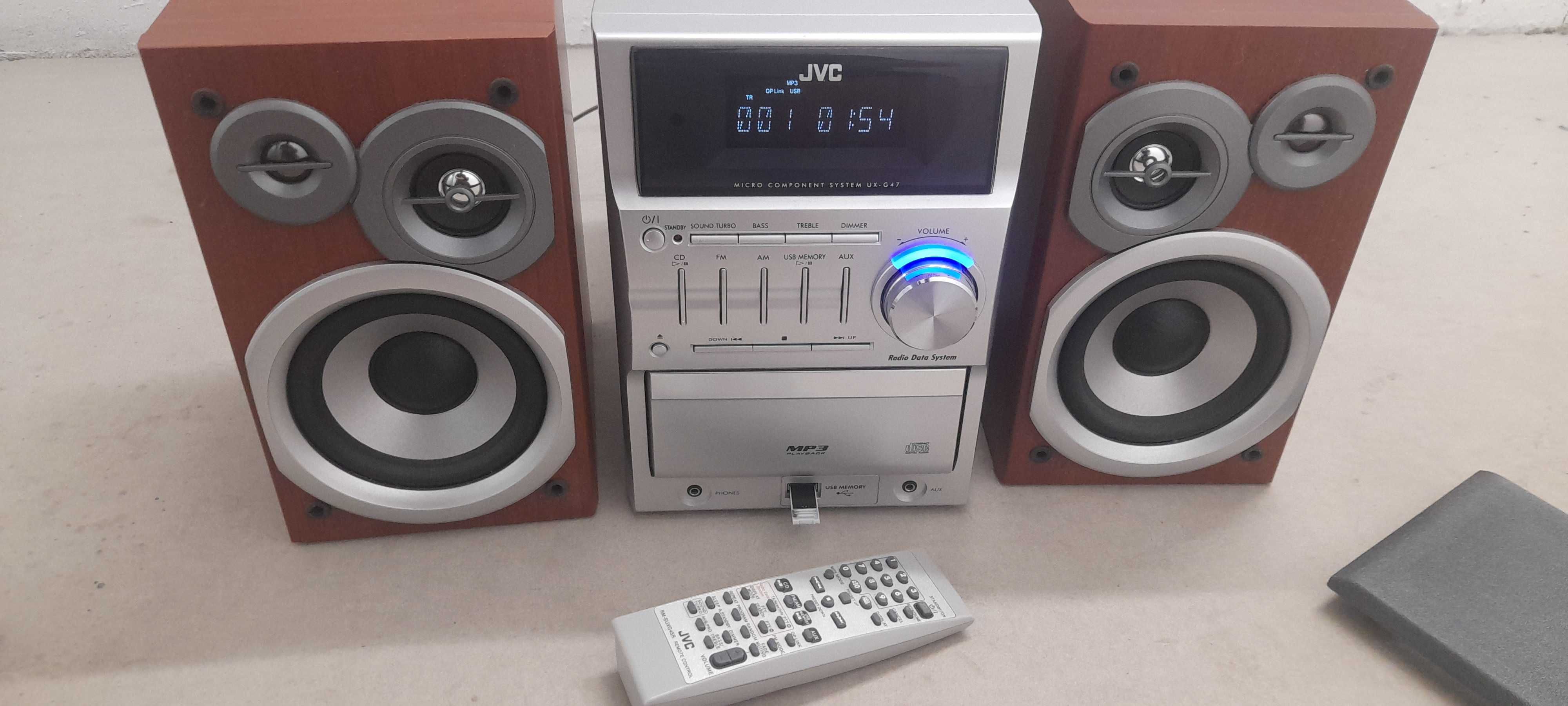 Wieża JVC mp3, usb