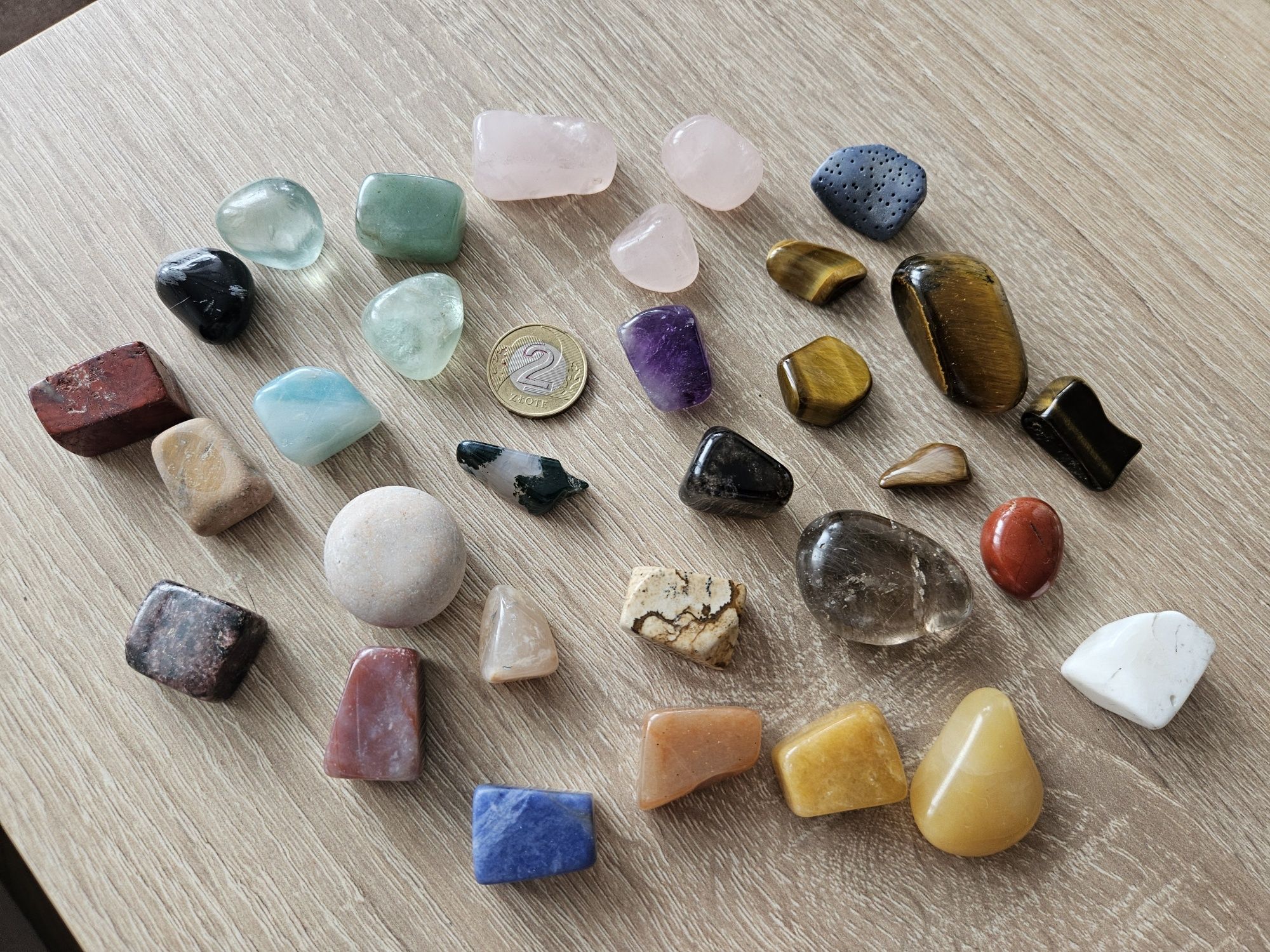 Minerały kolekcjonerskie.