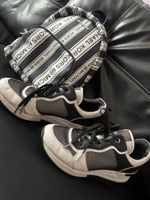 Michel kors комплект рюкзак и кросовки