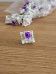 Pacote 70 Switches Outemu roxos táteis 3 pinos