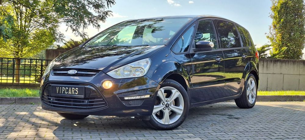 Ford S-Max Vipcars 163KM Manual Gwarancja Przebiegu Skóra Alcantara Navi 7 - os