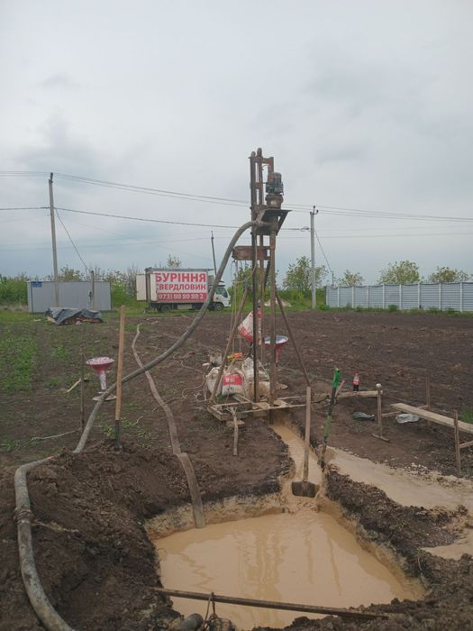 Послуги буріння свердловин на воду по всій Київській області