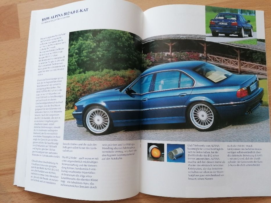 Prospekt BMW ALPINA B3, B10 V8 D10 Biturbo