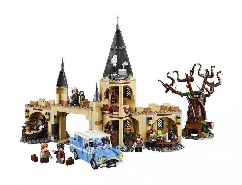 Конструктор Bela 11005 Harry Potter Гремучая ива, 789 дет, 11007 Хогва