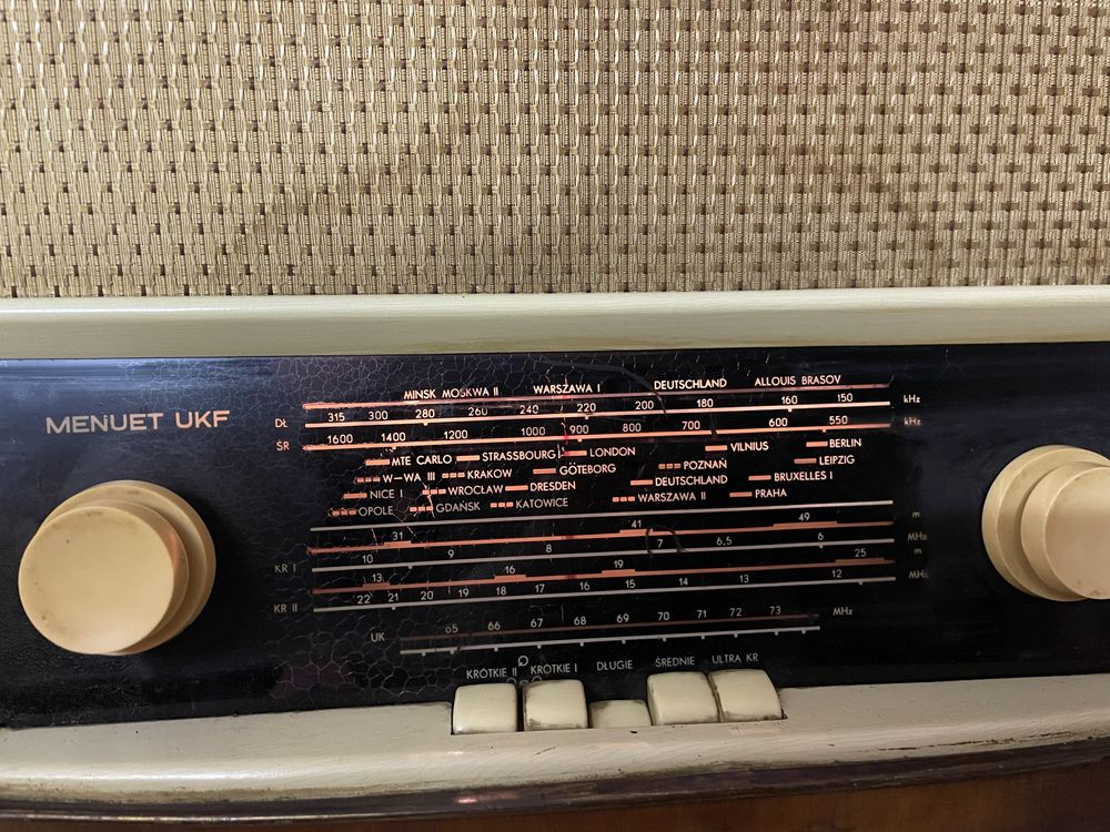 Radio lampowe Menuet UKF 20303 Diora