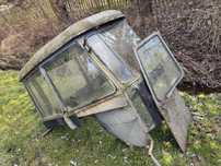 Kabina ursus c360 drzwi szyba szyby