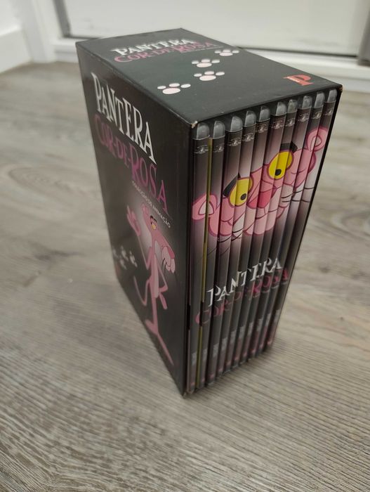 Pantera cor de rosa 10 vols (dvd's)
