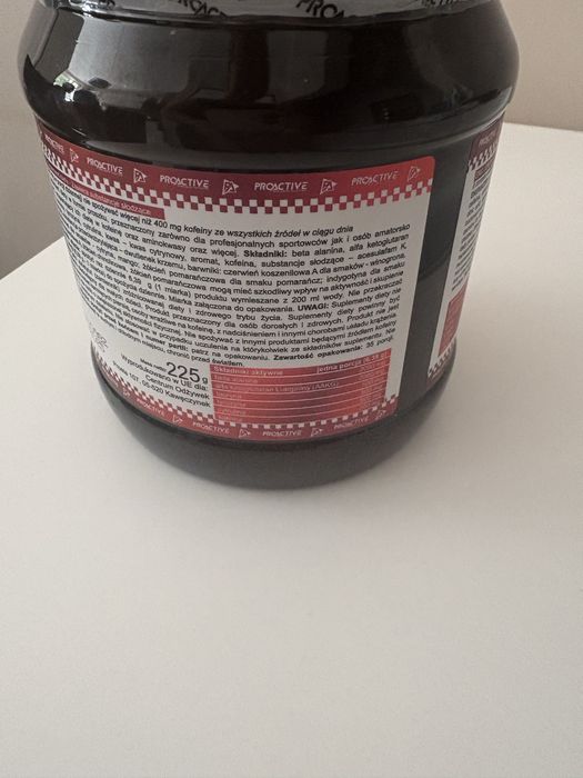 Proactive nowa przedtreningówka
