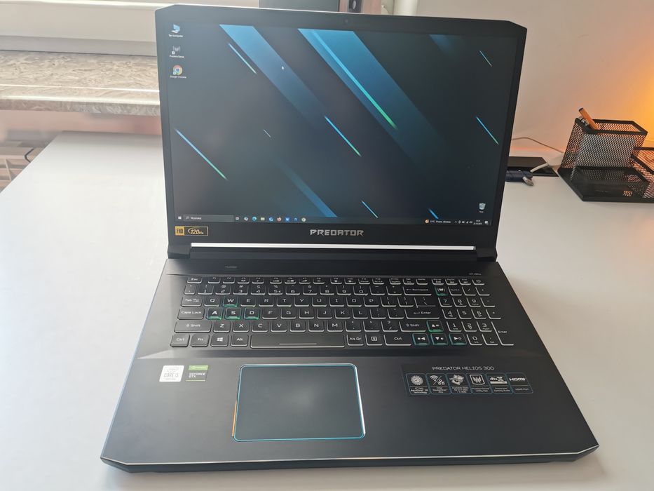 Laptop Gamingowy Acer Predator17 GTX 1650Ti i5 10Gen 16Ram 500GB 120HZ