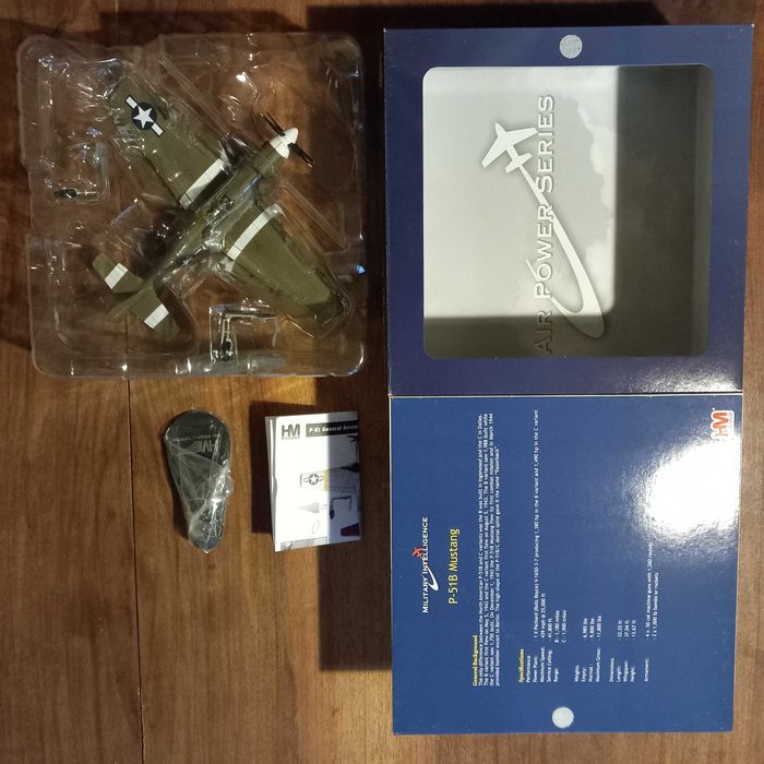 HOBBY MASTER HA8508 P-51 B - "Ding Hao" skala 1:48 - Nowy, nie używany