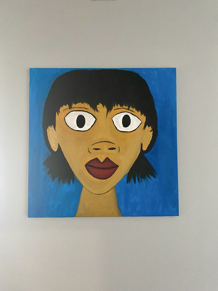 Quadro a óleo 50cm X 50cm