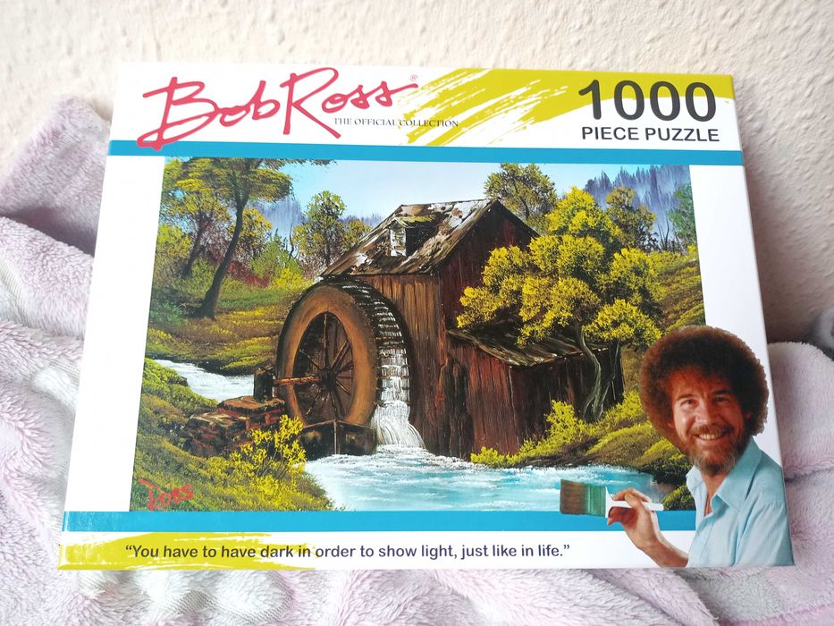 Puzzle Bob Ross nowe 1000 elementów krajobraz prezent