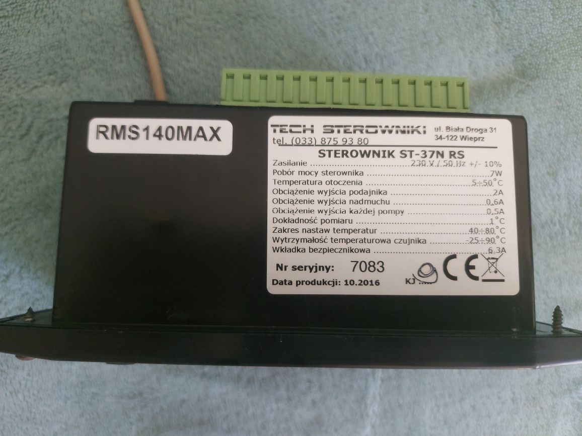 Sterownik do pieca kotła TECH ST 37N RS