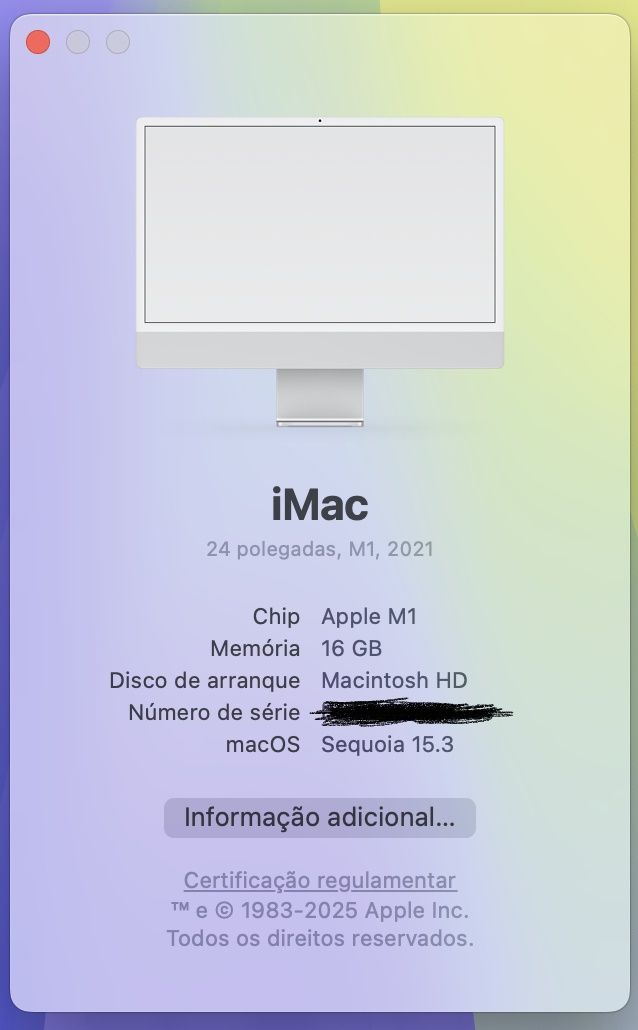 Imac M1 24 Polegadas