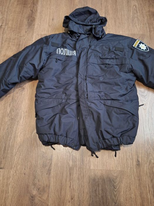 Куртка-бомбер 3в1 ПОЛІЦІЯ новая