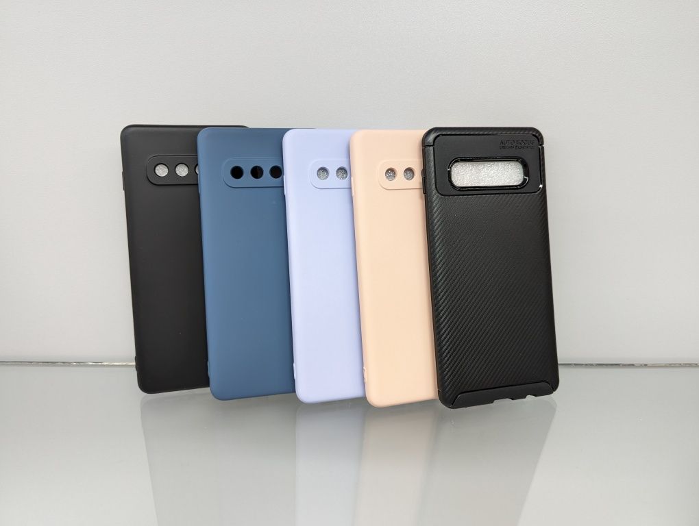 Противоударный чехол SAMSUNG S10 + Plus с кольцом чохол