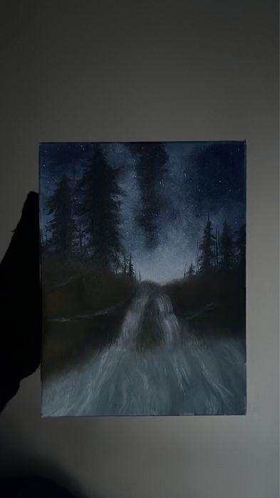 Quadro Pintura A Óleo Original