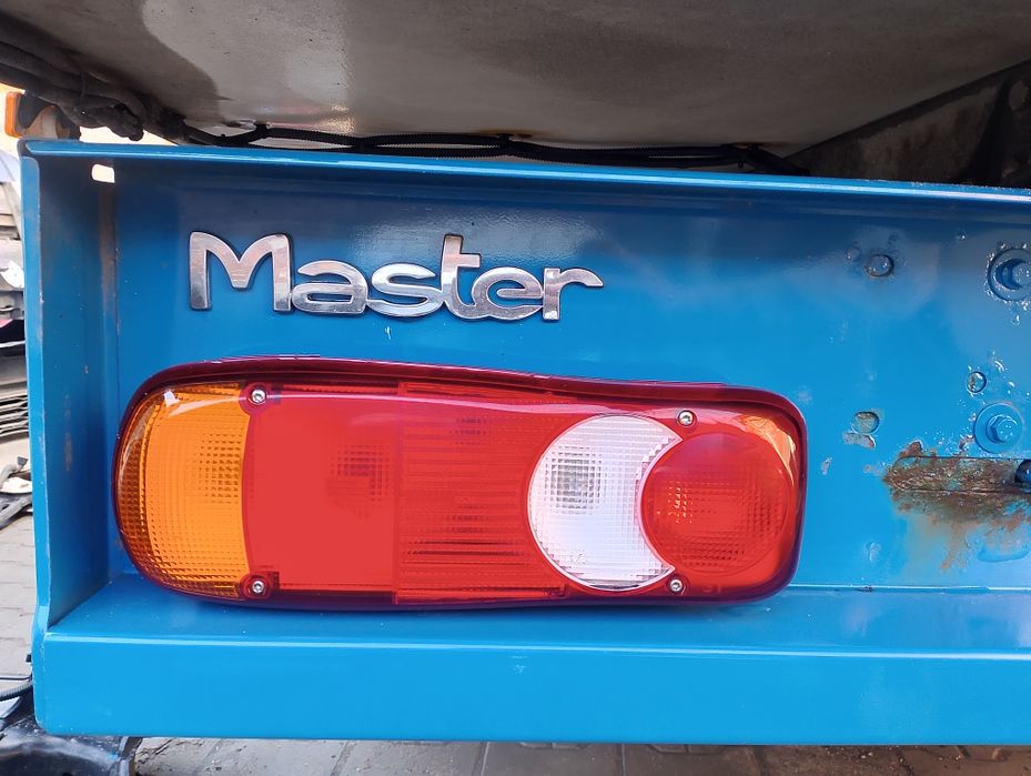 Zderzak tył tylny belka rama kontener lampy Master III 3 lift IV