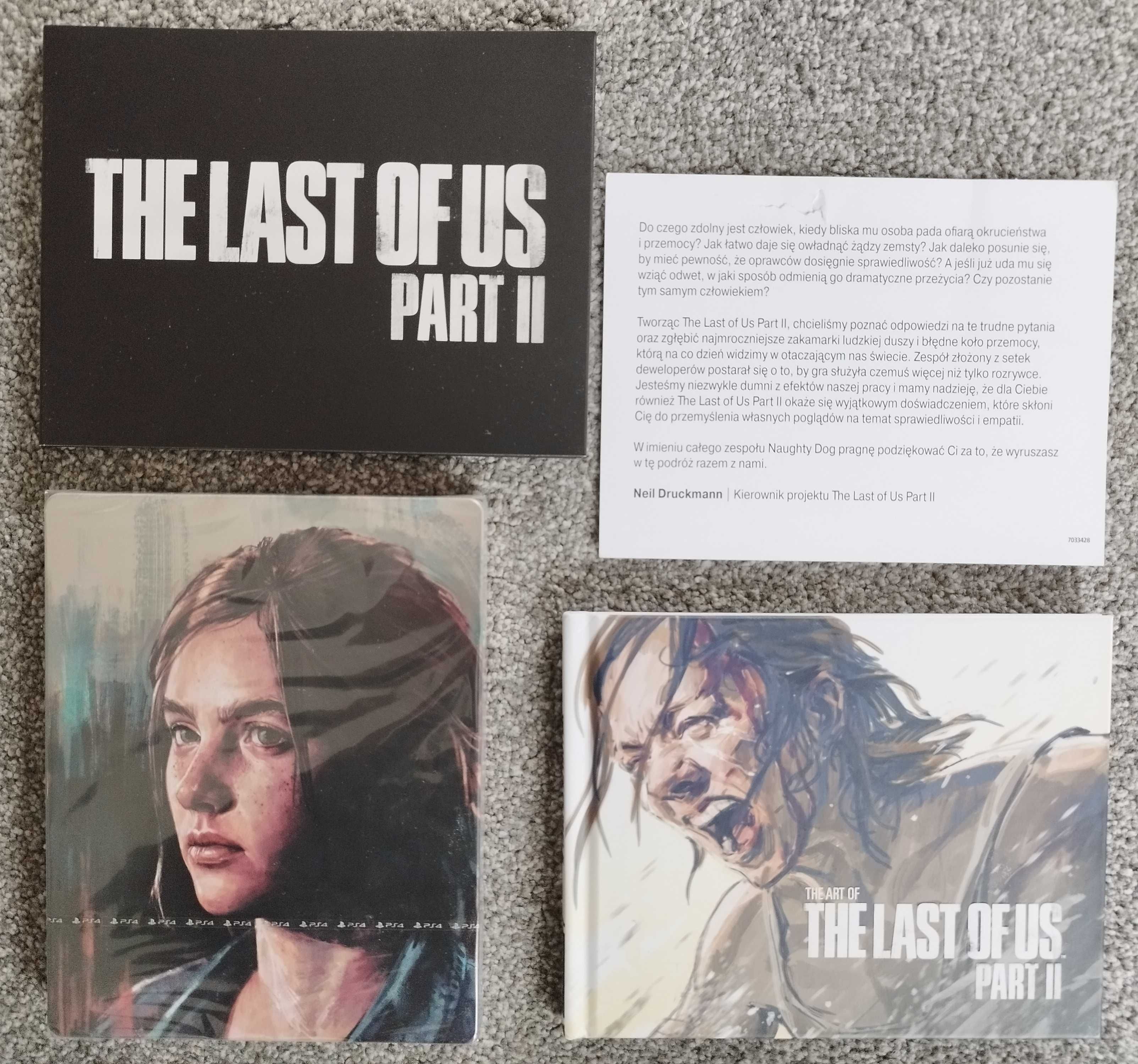 Nowa Gra PS4/PS5 The Last of Us: Part II w Steelbooku i z dodatkami