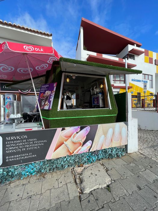 Roulote bar (kiosque)  arrendo ou vendo